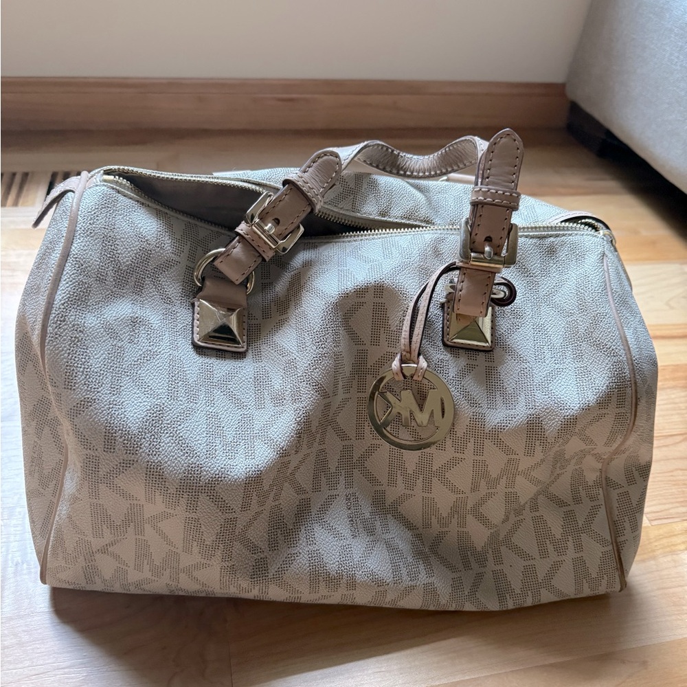 Michael Kors signature logo Satchel